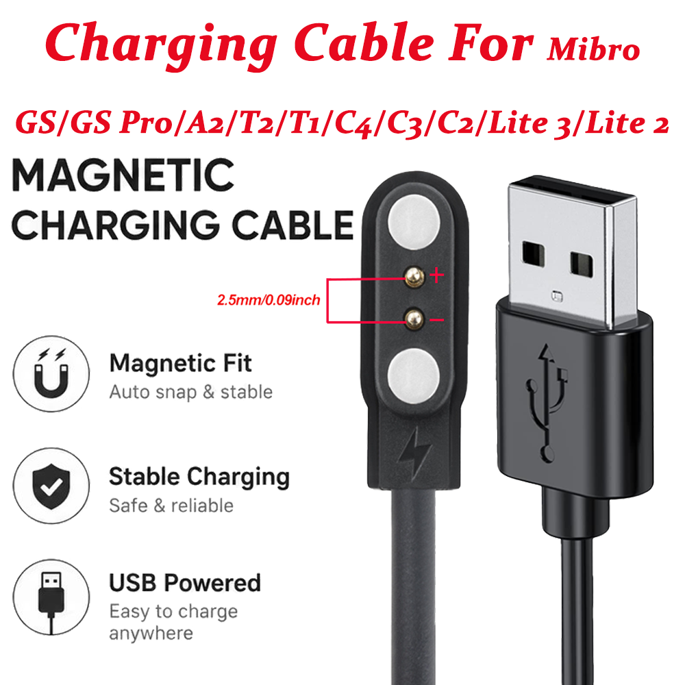 Usb Extender Active - USB-Ladekabel für Smartwatch Mibro GS Pro