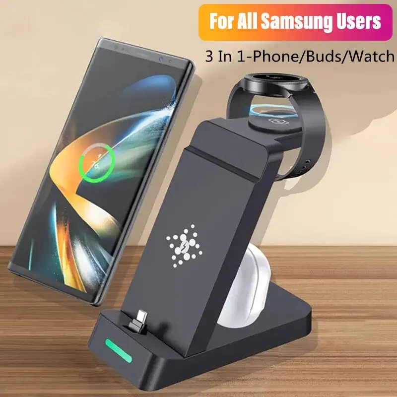 Usb Extender Active - 3 in 1 Ladestation für Samsung