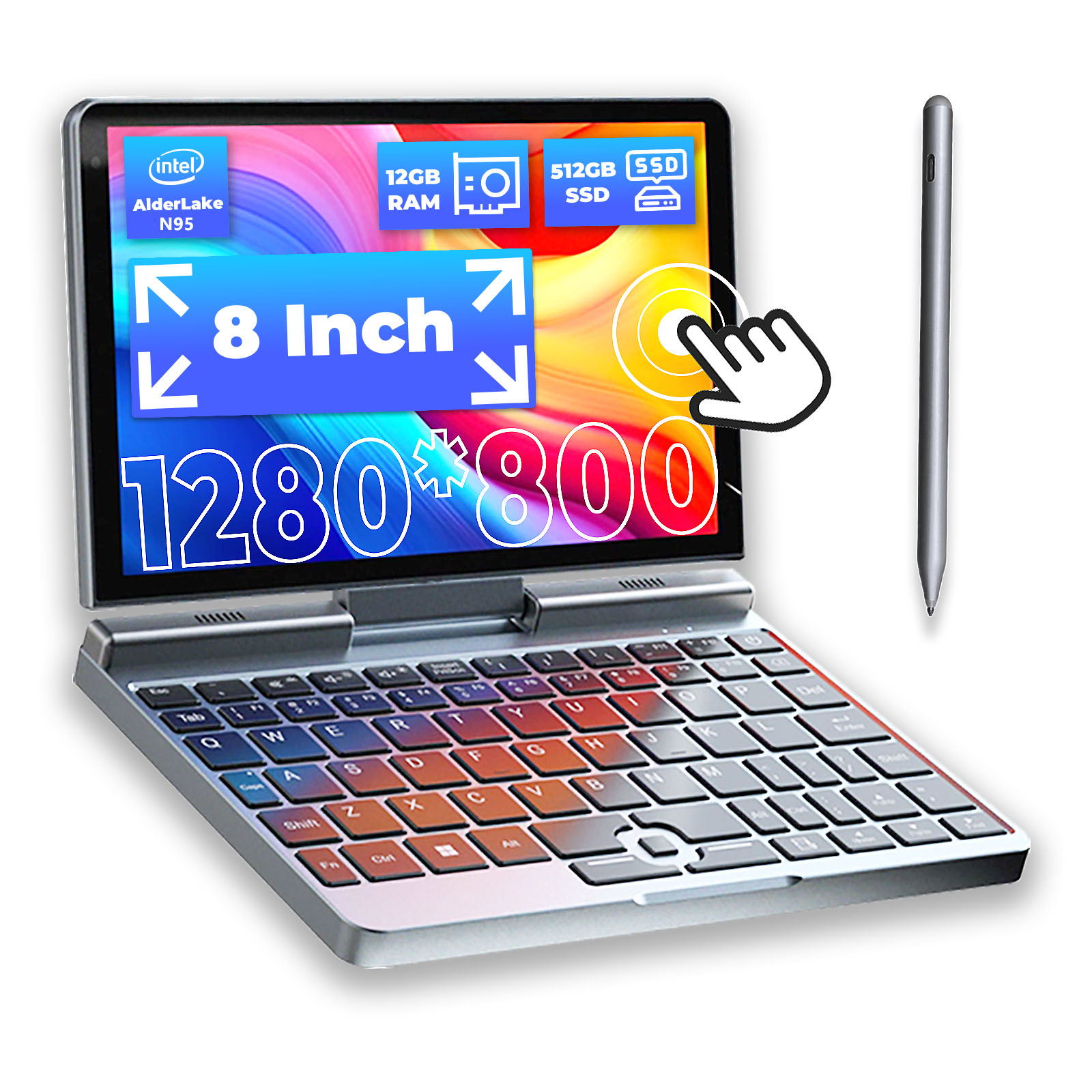 Thin Client Mini Pc - 8 Zoll Windows 11 Pro Mini-PC