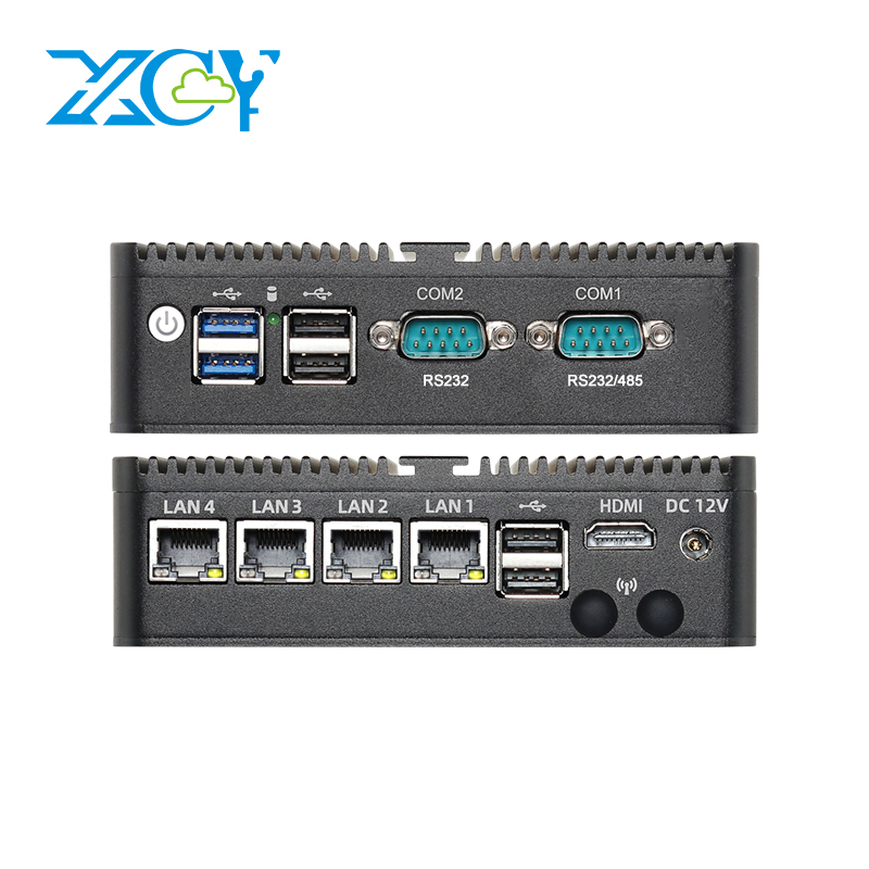 Thin Client Mini Pc - XCY Lüfterloser Mini-PC Intel N150 J4125