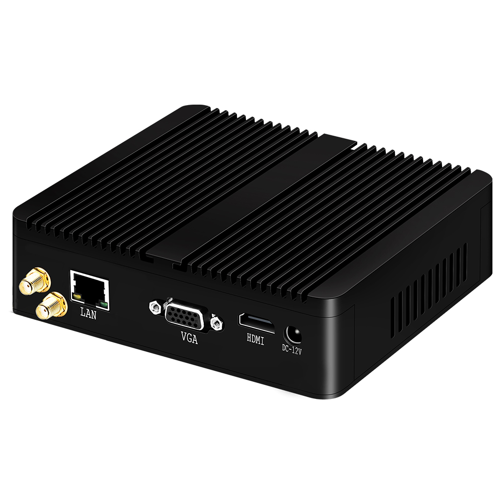 XCY Lüfterloser Mini-PC Intel  – Thin Client Mini Pc Bewertung und Preis