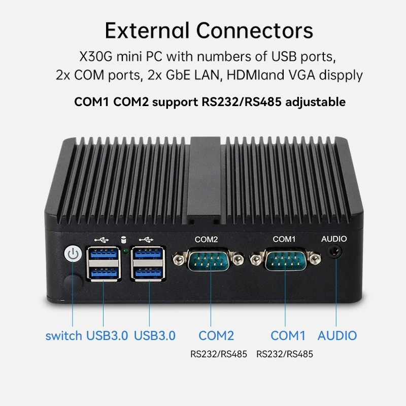 Intel Celeron Lüfterloser indu – Thin Client Mini Pc Bewertung und Preis