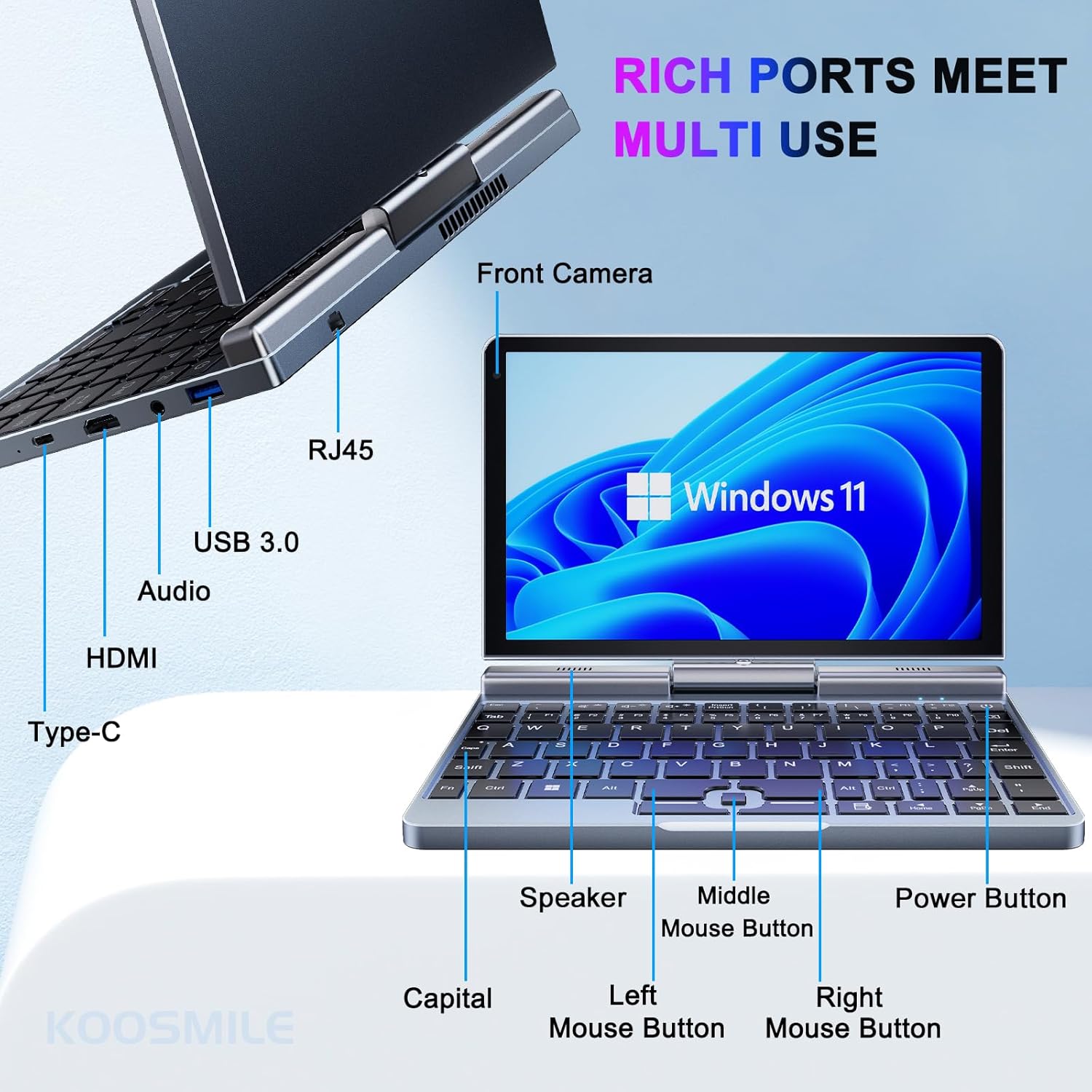 Tragbarer Mini-Laptop Windows  – Thin Client Mini Pc Bewertung und Preis