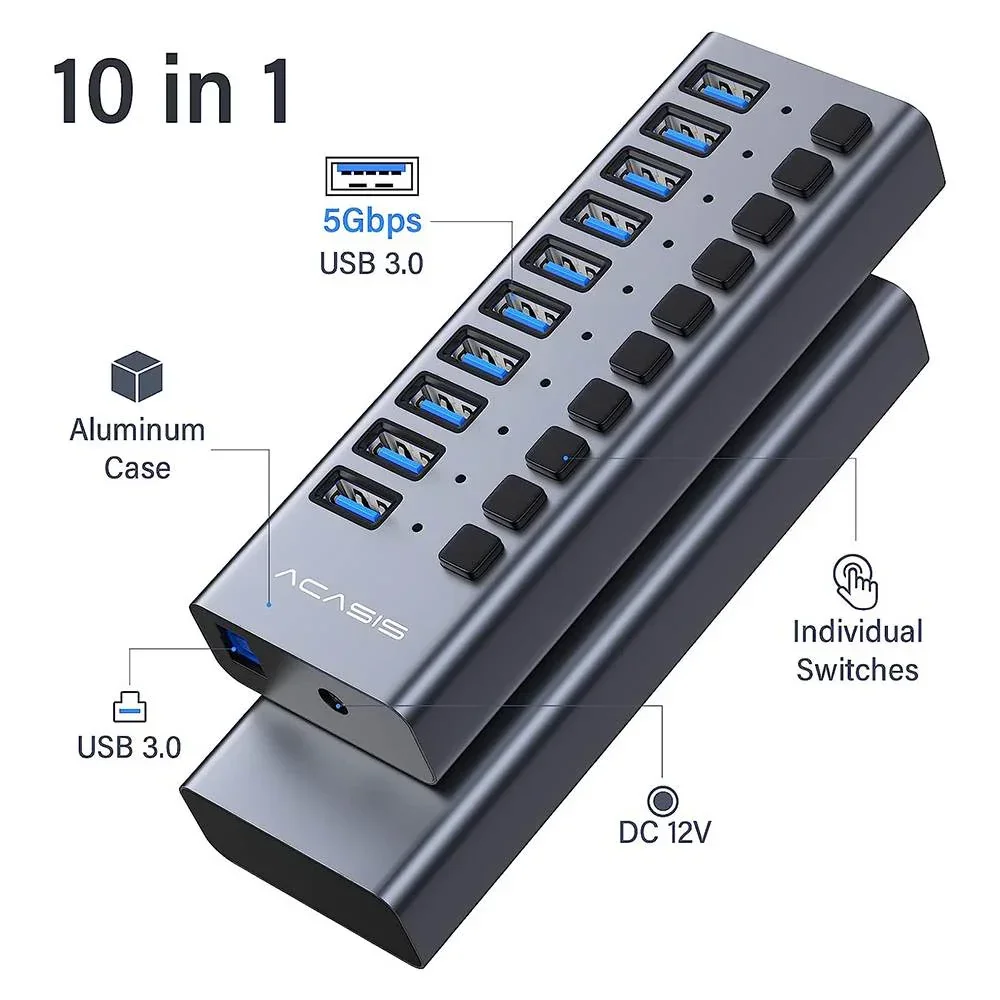 Acasis USB-Splitter Stromverso – Usb Extender Active Bewertung und Preis