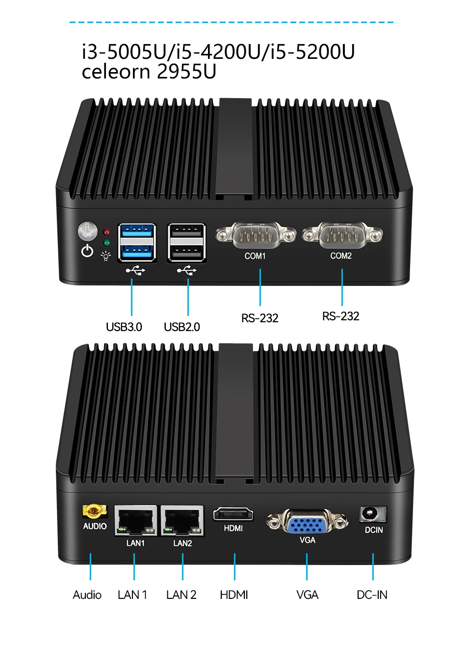 XCY Mini-PC Intel Celeron J641 – Thin Client Mini Pc Bewertung und Preis