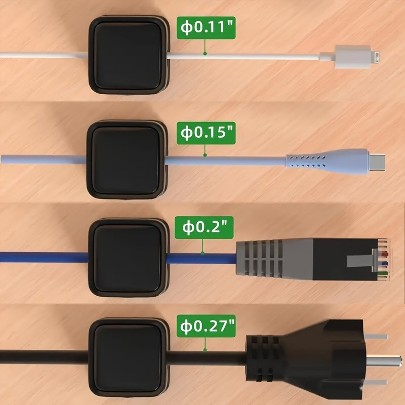 12er-Pack Kabelmanagement-Clip – The Office It Tech Bewertung und Preis