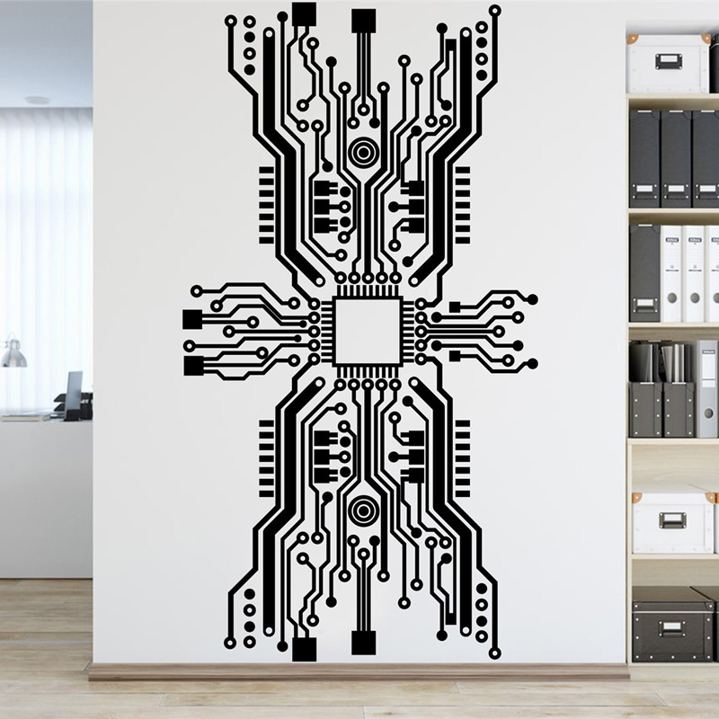 Platine Chip Wand Aufkleber Te – The Office It Tech Bewertung und Preis